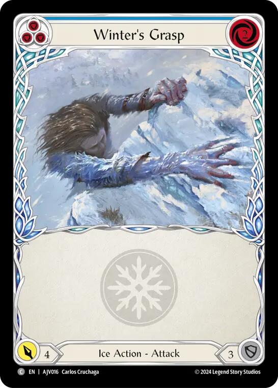 Winter's Grasp (Blue) [AJV016] (Armory Deck: Jarl Vetreidi) | Card Citadel