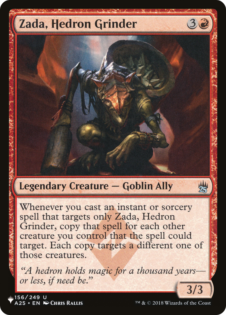 Zada, Hedron Grinder [The List Reprints] | Card Citadel