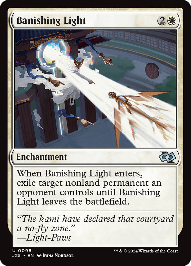 Banishing Light [Foundations Jumpstart] | Card Citadel