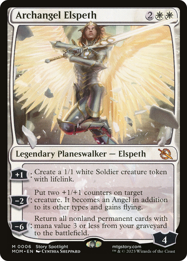 Archangel Elspeth [March of the Machine] | Card Citadel