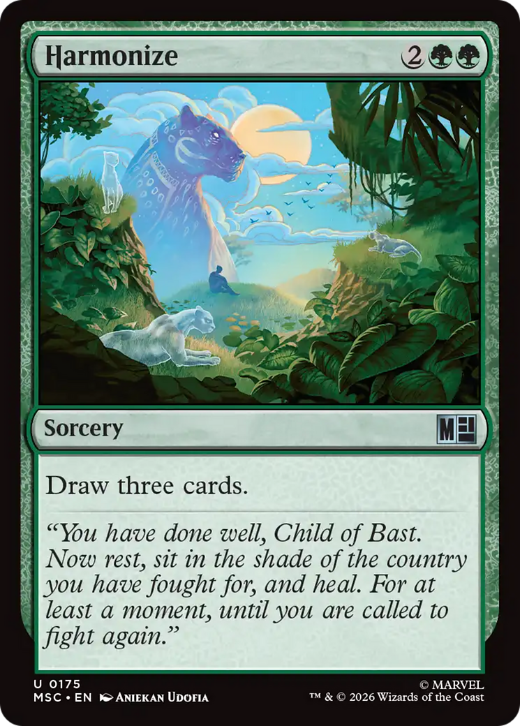 Harmonize (Surge Foil) [Marvel Super Heroes Commander] | Card Citadel