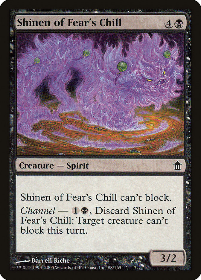 Shinen of Fear's Chill [Saviors of Kamigawa] | Card Citadel