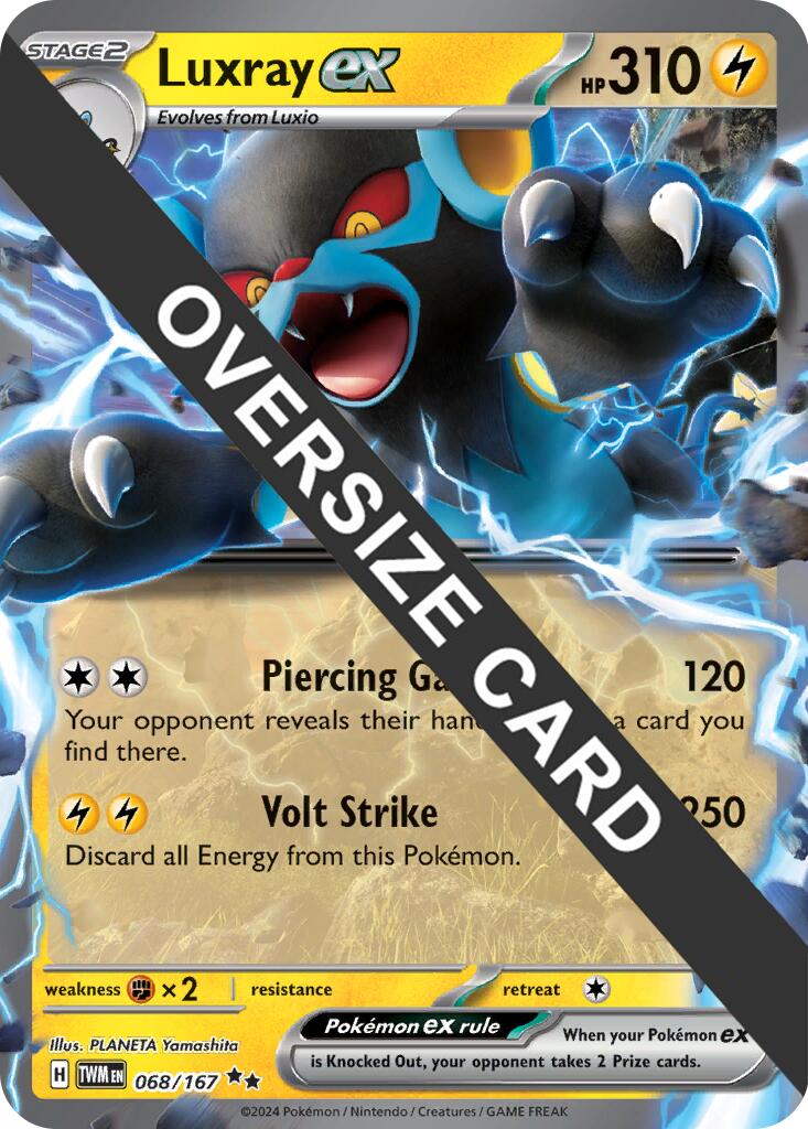 Luxray ex (068/167) (Jumbo Card) [Miscellaneous Cards] | Card Citadel