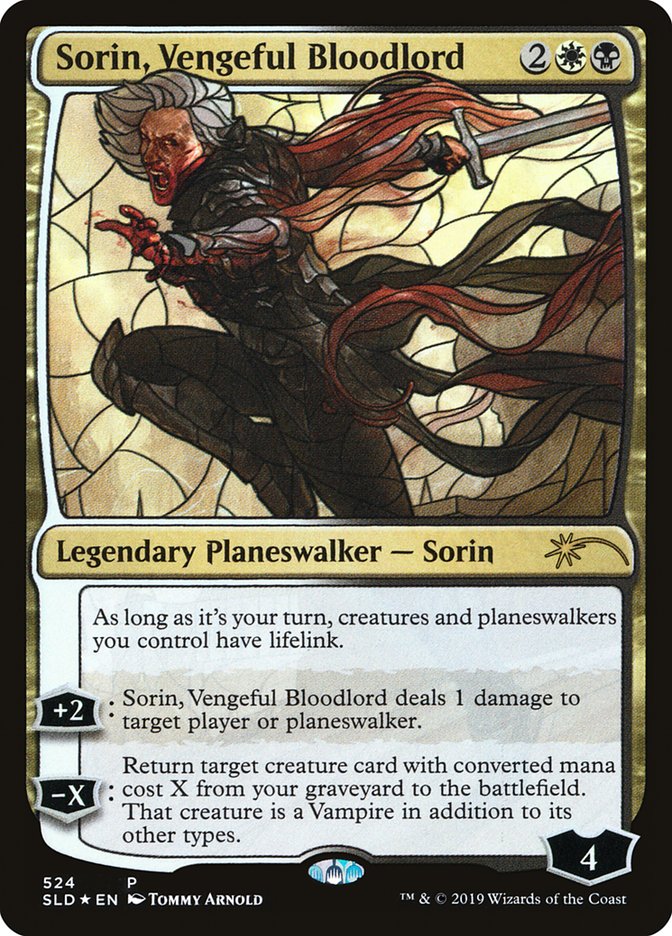 Sorin, Vengeful Bloodlord (Stained Glass) [Secret Lair Drop Promos] | Card Citadel