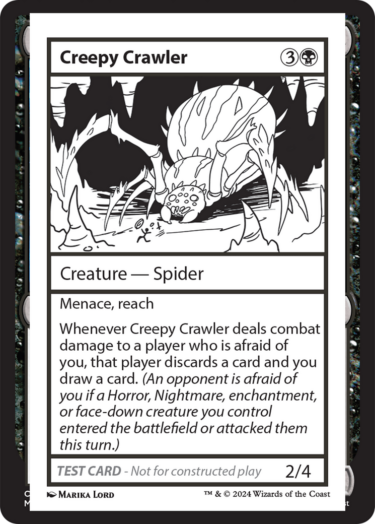 Creepy Crawler [Mystery Booster 2 Playtest Cards] | Card Citadel