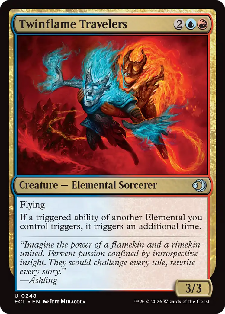 Twinflame Travelers [Lorwyn Eclipsed] | Card Citadel