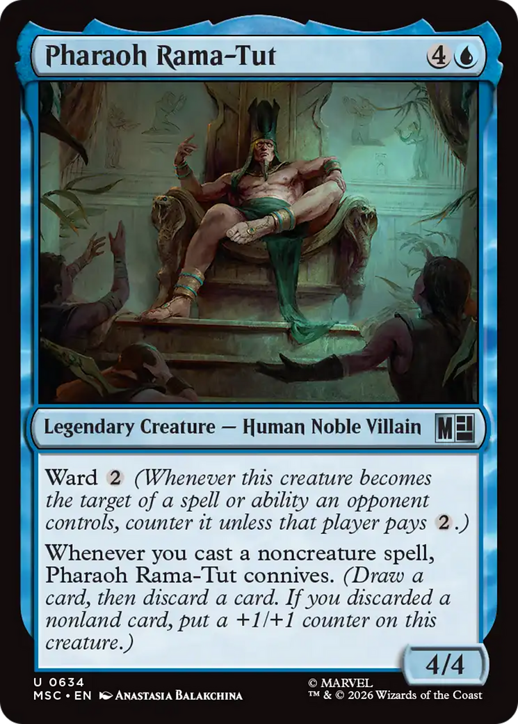 Pharaoh Rama-Tut [Marvel Super Heroes Commander] | Card Citadel