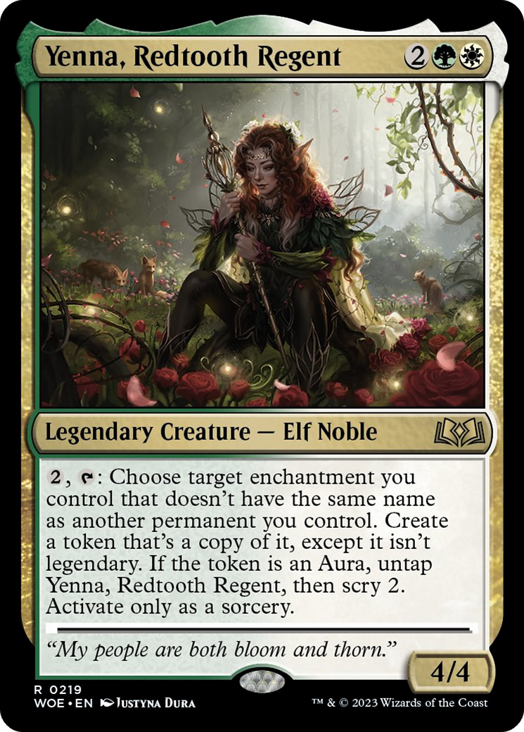 Yenna, Redtooth Regent [Wilds of Eldraine] | Card Citadel