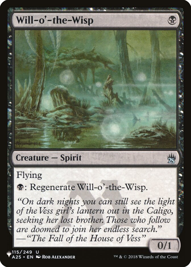 Will-o'-the-Wisp [The List] | Card Citadel