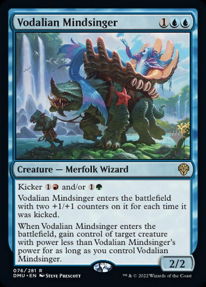 Vodalian Mindsinger (Promo Pack) [Dominaria United Promos] | Card Citadel