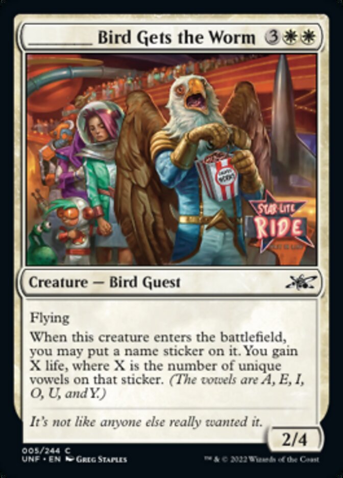 _____ Bird Gets the Worm [Unfinity] | Card Citadel