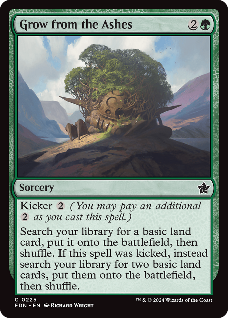 Grow from the Ashes [Foundations] | Card Citadel