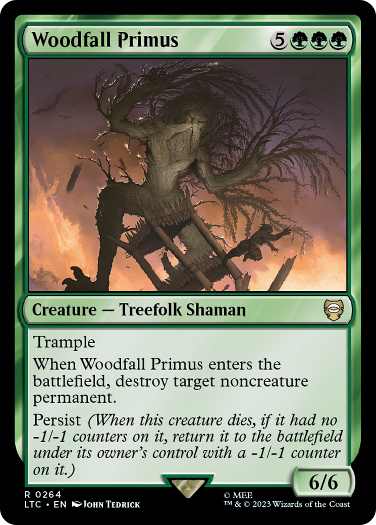 Woodfall Primus [The Lord of the Rings: Tales of Middle-Earth Commander] | Card Citadel