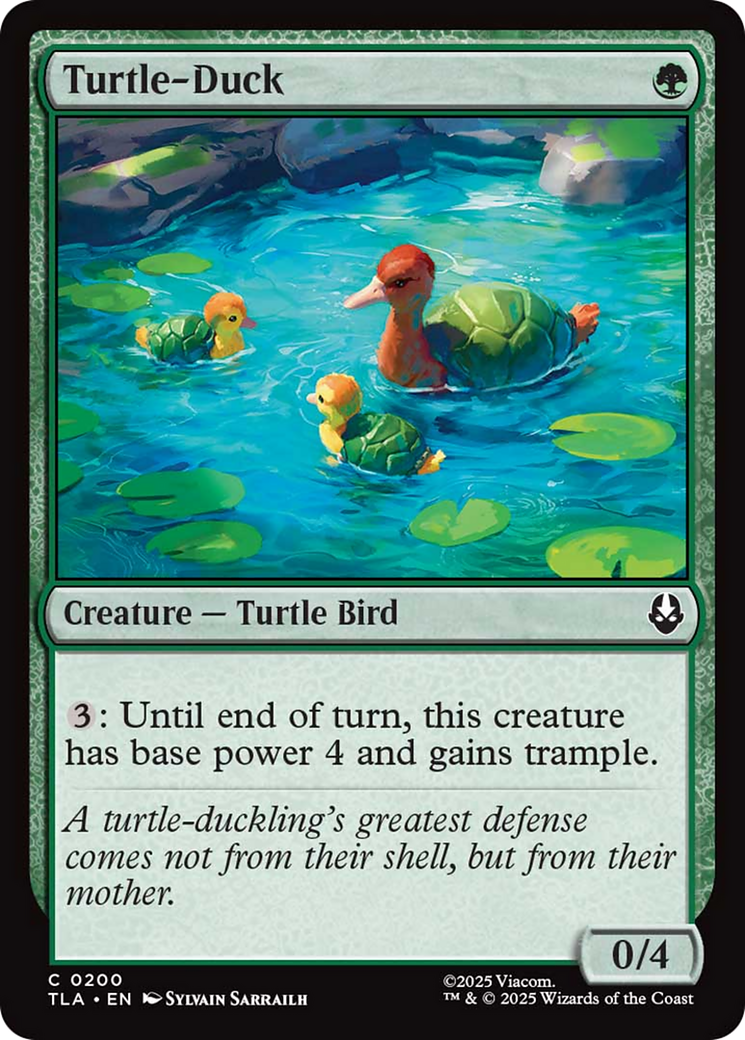Turtle-Duck [Avatar: The Last Airbender] | Card Citadel