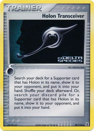 Holon Transceiver (98/113) (Stamped) [EX: Delta Species] | Card Citadel