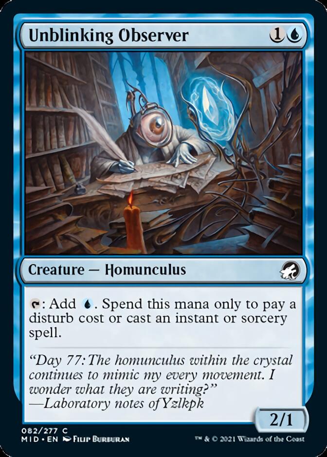 Unblinking Observer [Innistrad: Midnight Hunt] | Card Citadel
