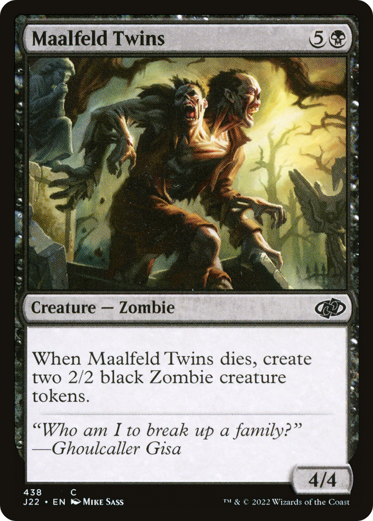 Maalfeld Twins [Jumpstart 2022] | Card Citadel
