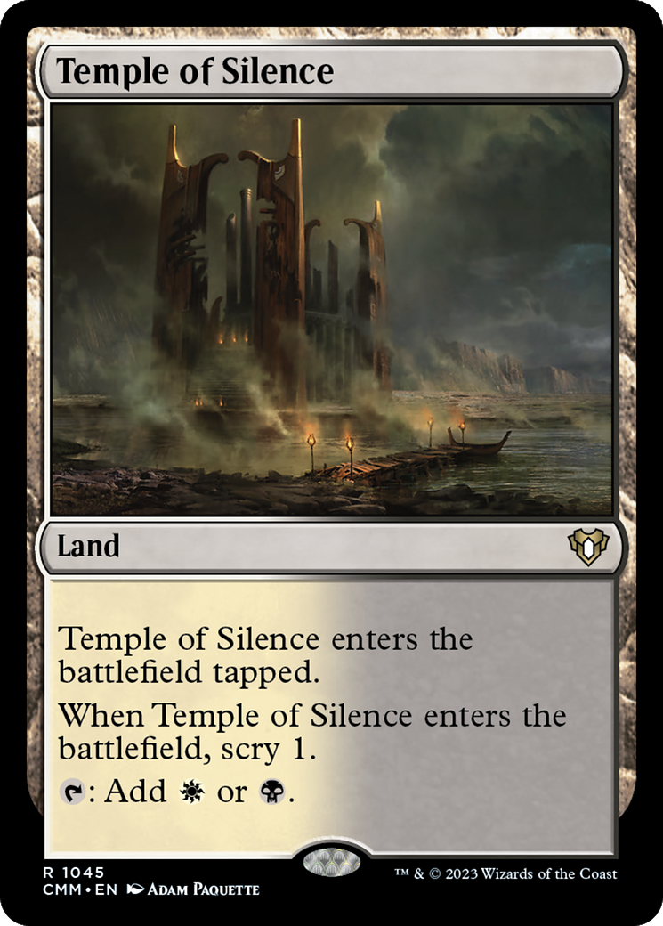 Temple of Silence [Commander Masters] | Card Citadel