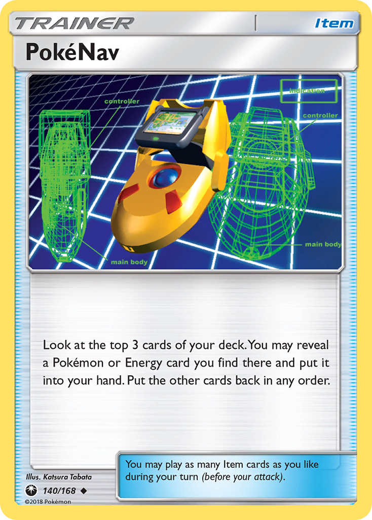 PokeNav (140/168) [Sun & Moon: Celestial Storm] | Card Citadel