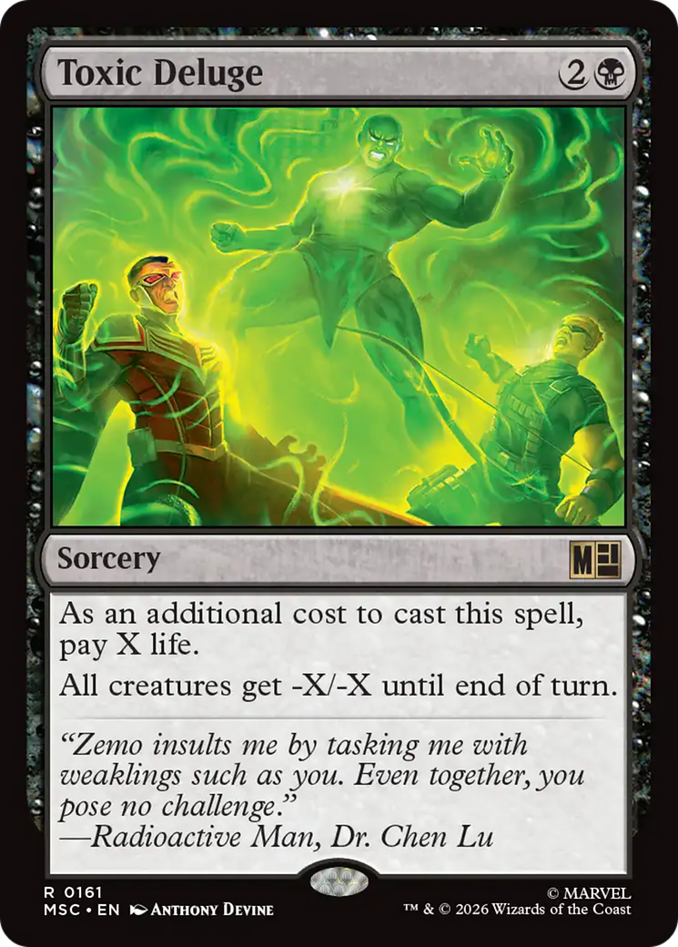 Toxic Deluge [Marvel Super Heroes Commander] | Card Citadel