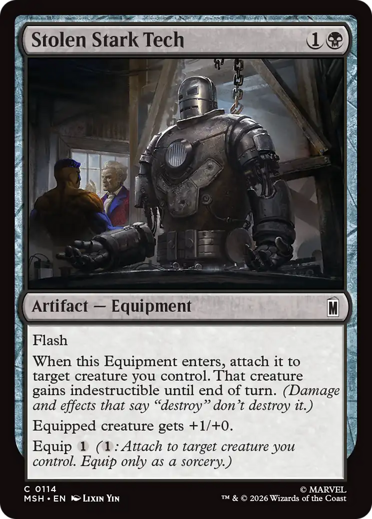 Stolen Stark Tech [Marvel Super Heroes] | Card Citadel