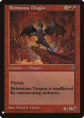 Brimstone Dragon [Mystery Booster] | Card Citadel