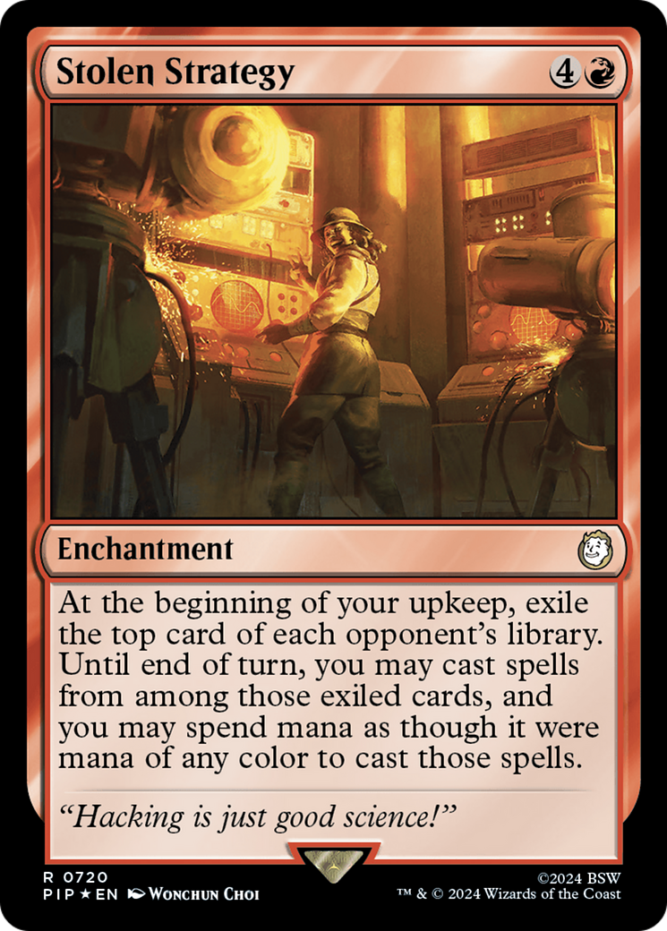 Stolen Strategy (Surge Foil) [Fallout] | Card Citadel