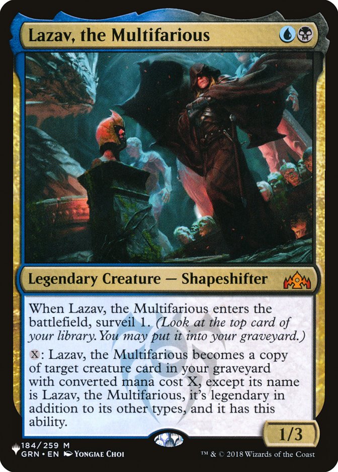 Lazav, the Multifarious [The List] | Card Citadel