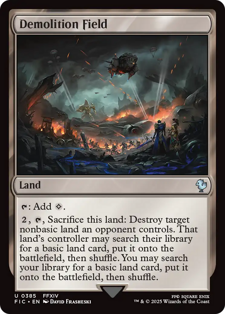 Demolition Field [FINAL FANTASY Commander] | Card Citadel