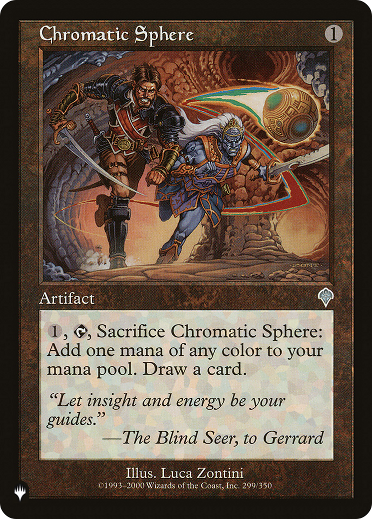 Chromatic Sphere [The List Reprints] | Card Citadel