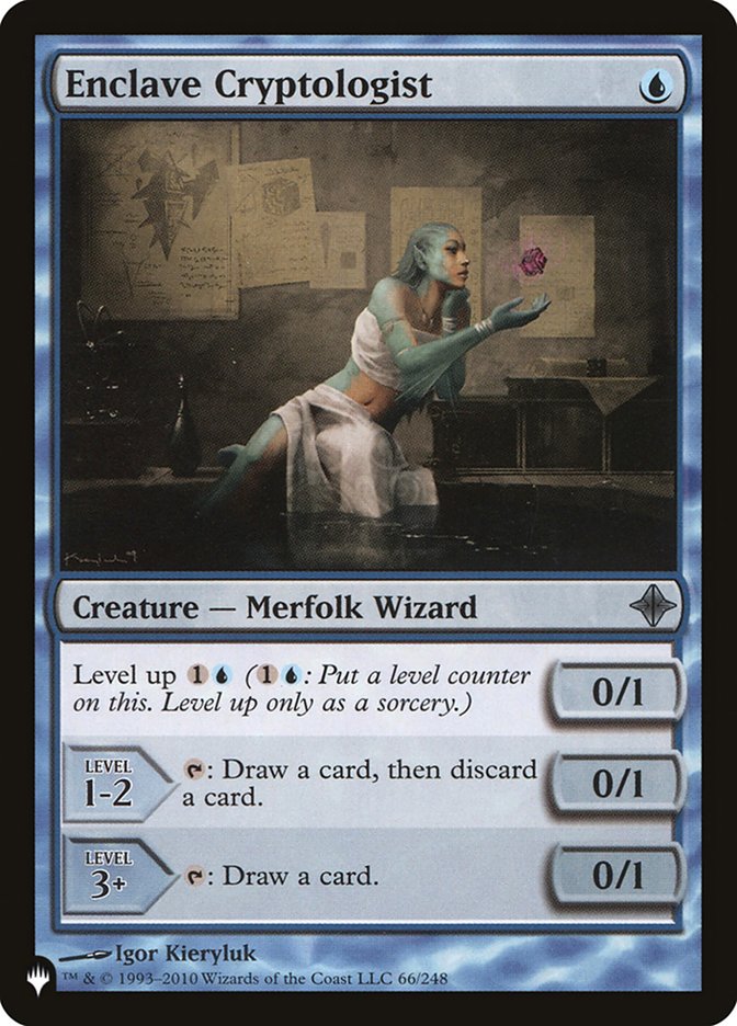 Enclave Cryptologist [The List] | Card Citadel