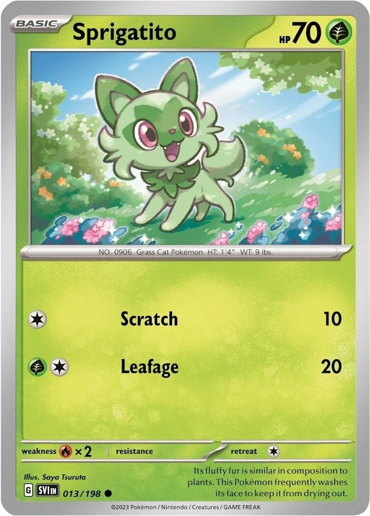 Sprigatito (013/198) (Paldea Collection) [Scarlet & Violet: Base Set] | Card Citadel