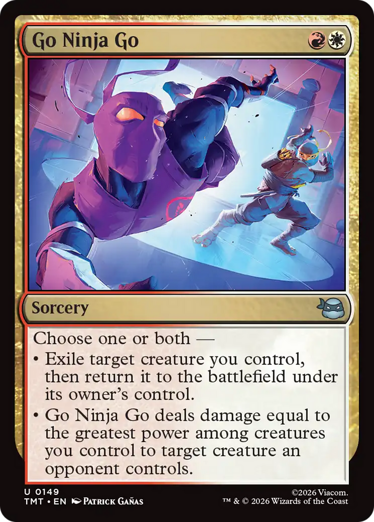 Go Ninja Go [Teenage Mutant Ninja Turtles] | Card Citadel