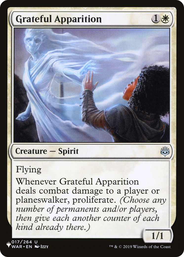 Grateful Apparition [The List Reprints] | Card Citadel