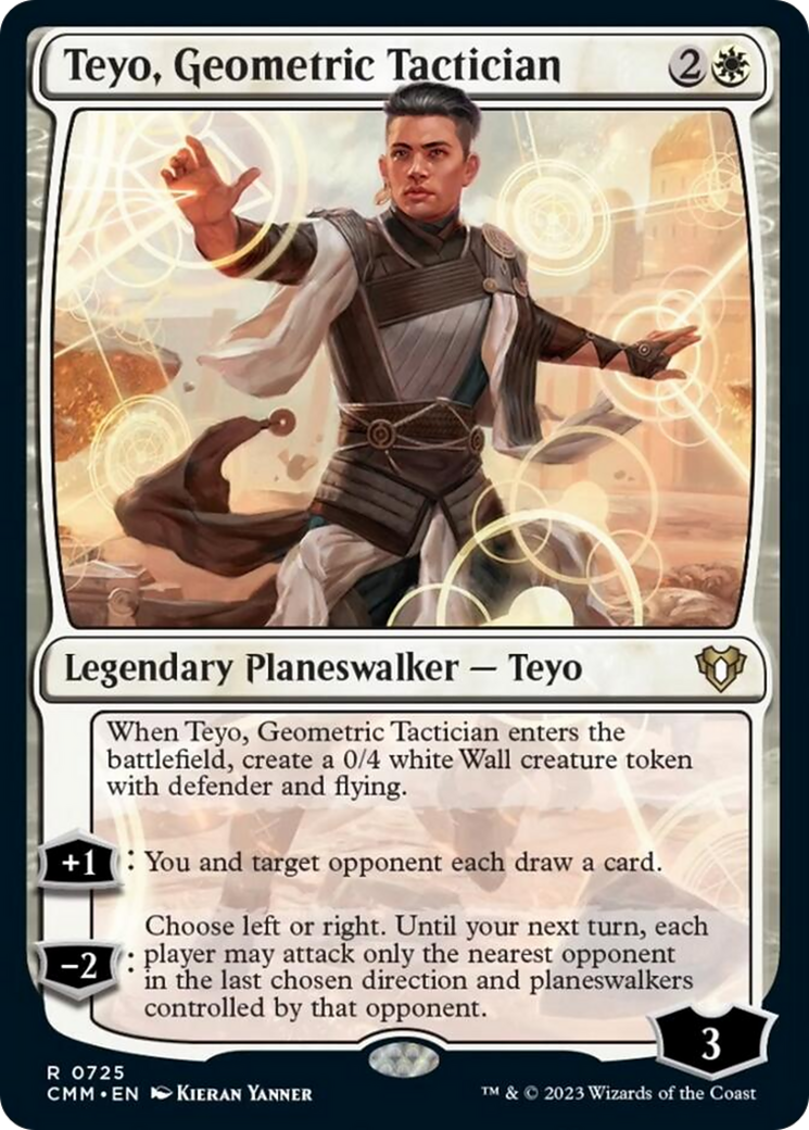 Teyo, Geometric Tactician [Commander Masters] | Card Citadel