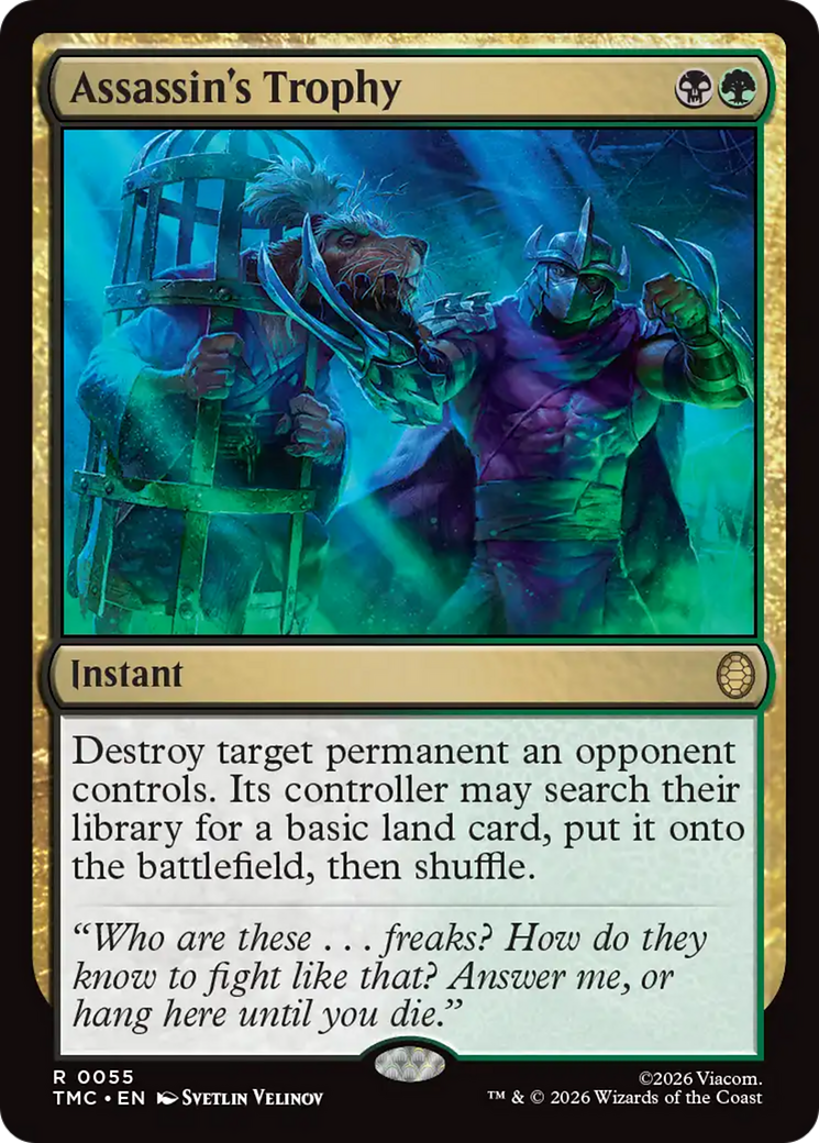 Assassin's Trophy [Teenage Mutant Ninja Turtles Commander] | Card Citadel