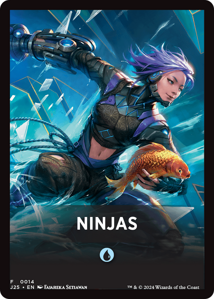 Ninjas Theme Card [Foundations Jumpstart Front Cards] | Card Citadel