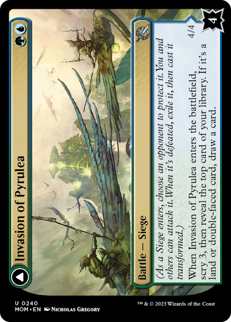 Invasion of Pyrulea // Gargantuan Slabhorn [March of the Machine] | Card Citadel