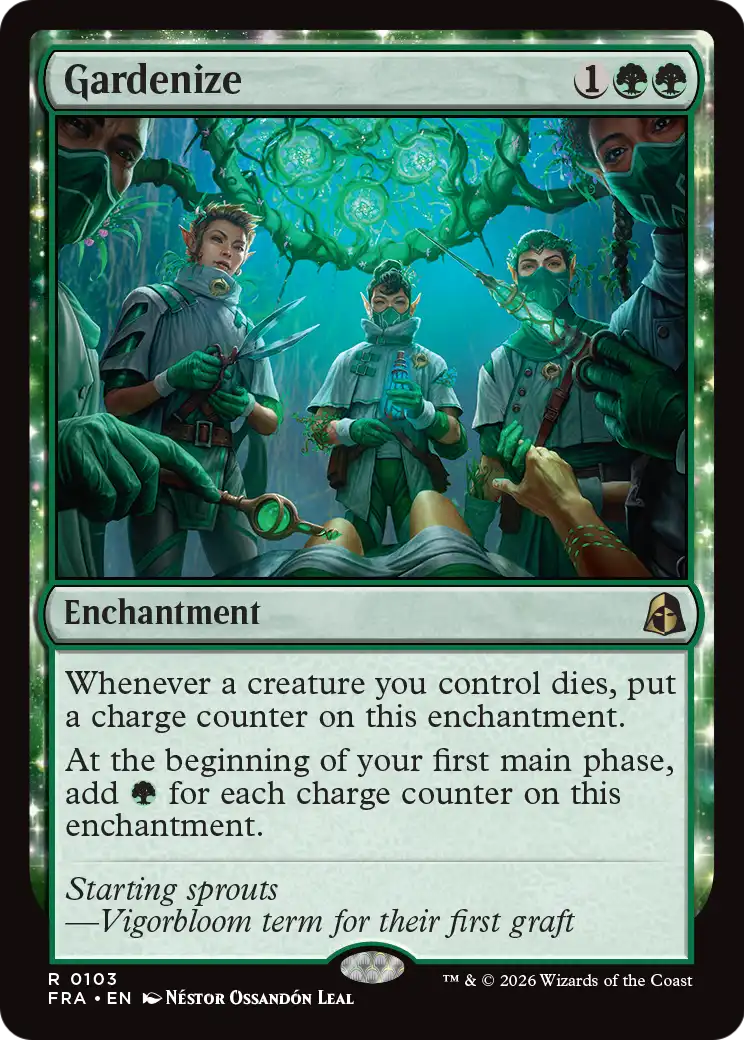 Gardenize [Reality Fracture] | Card Citadel