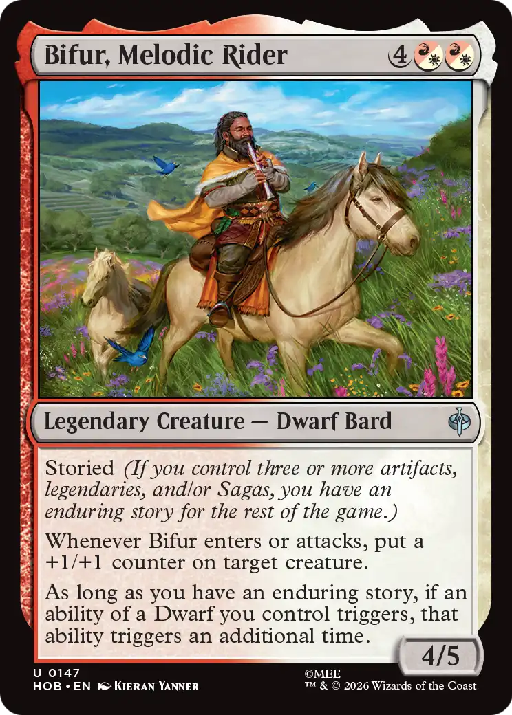 Bifur, Melodic Rider [The Hobbit] | Card Citadel