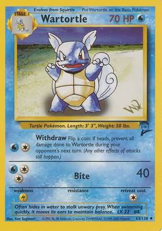 Wartortle (63/130) (W Stamped Promo) [Base Set 2] | Card Citadel