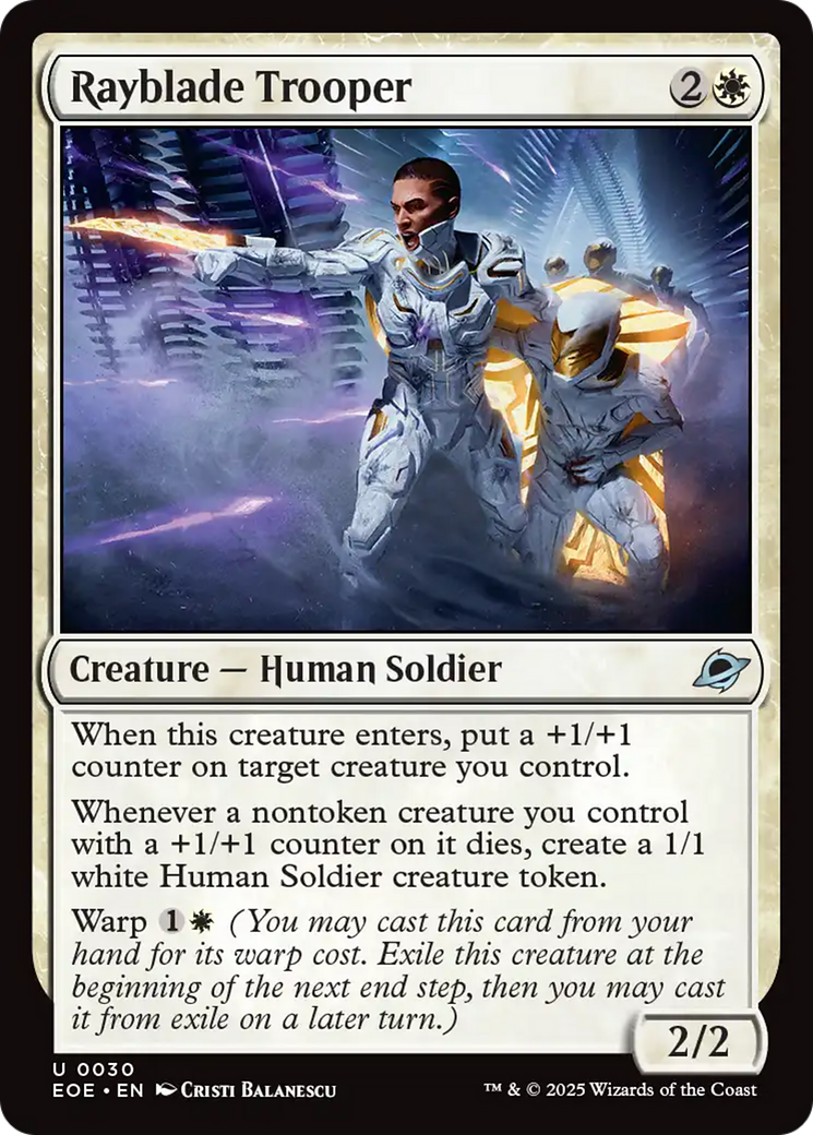 Rayblade Trooper [Edge of Eternities] | Card Citadel