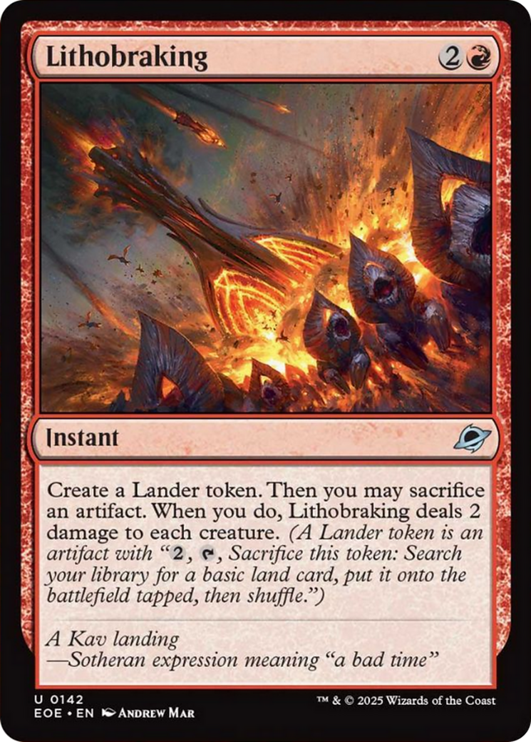 Lithobraking [Edge of Eternities] | Card Citadel