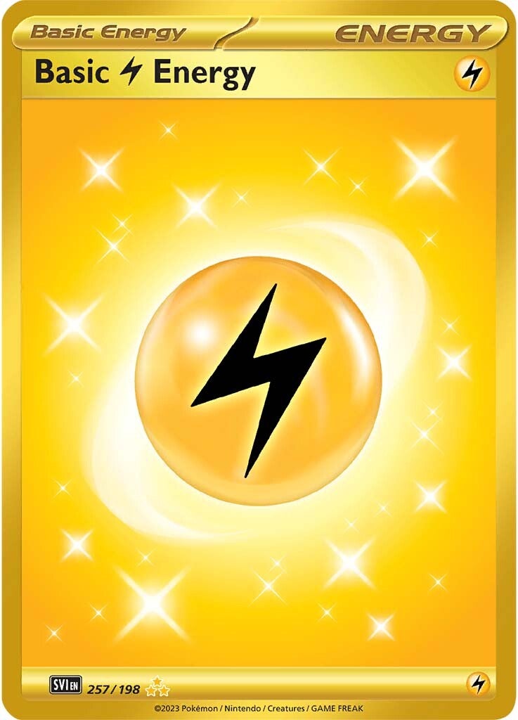 Lightning Energy (257/198) [Scarlet & Violet: Base Set] | Card Citadel