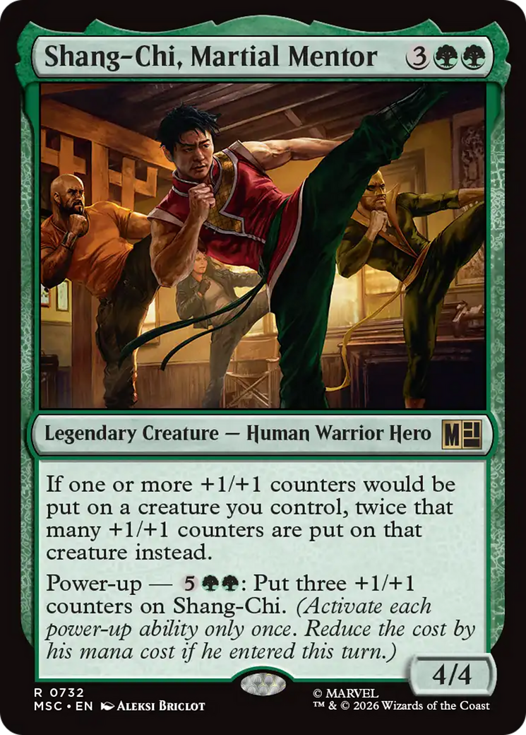 Shang-Chi, Martial Mentor [Marvel Super Heroes Commander] | Card Citadel