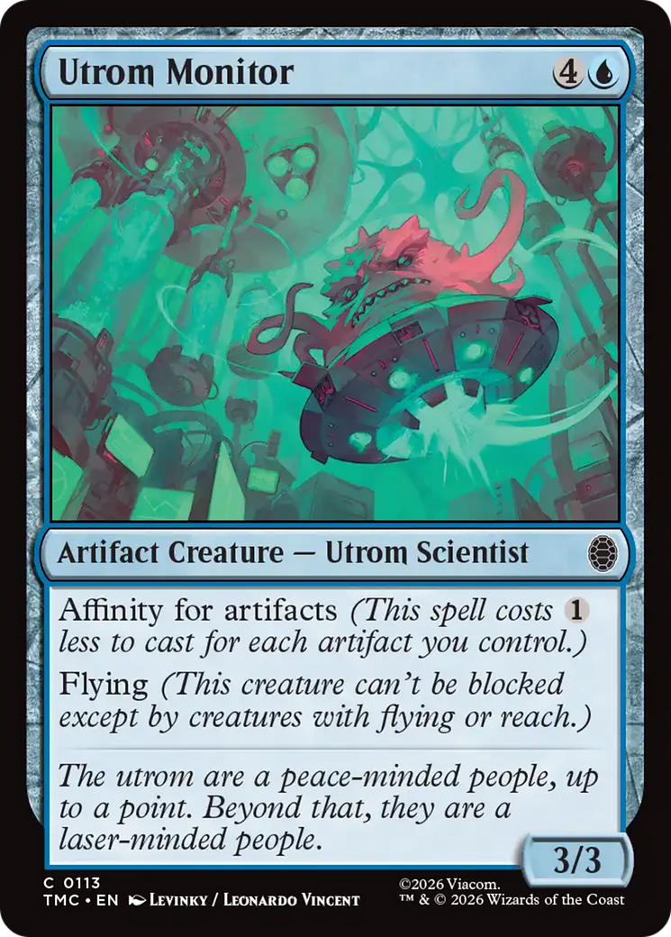Utrom Monitor [Teenage Mutant Ninja Turtles Commander] | Card Citadel