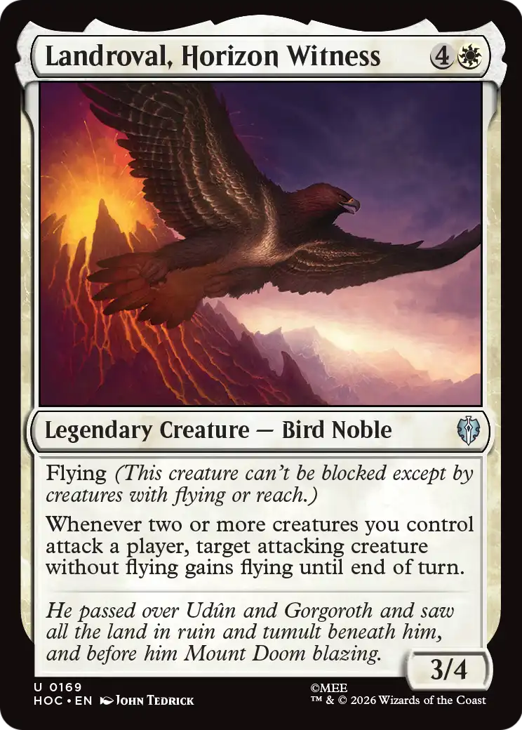 Landroval, Horizon Witness [The Hobbit: Eternal-Legal] | Card Citadel