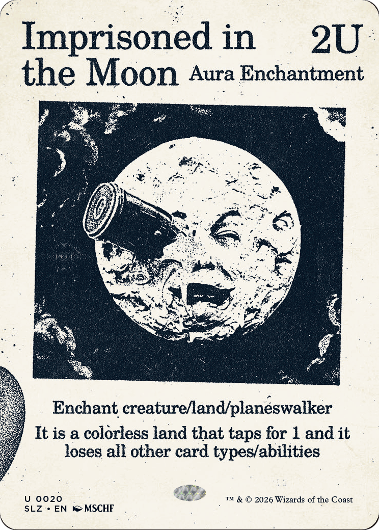 Imprisoned in the Moon (0020) [Secret Lair x MSCHF: The Zeta Set] | Card Citadel