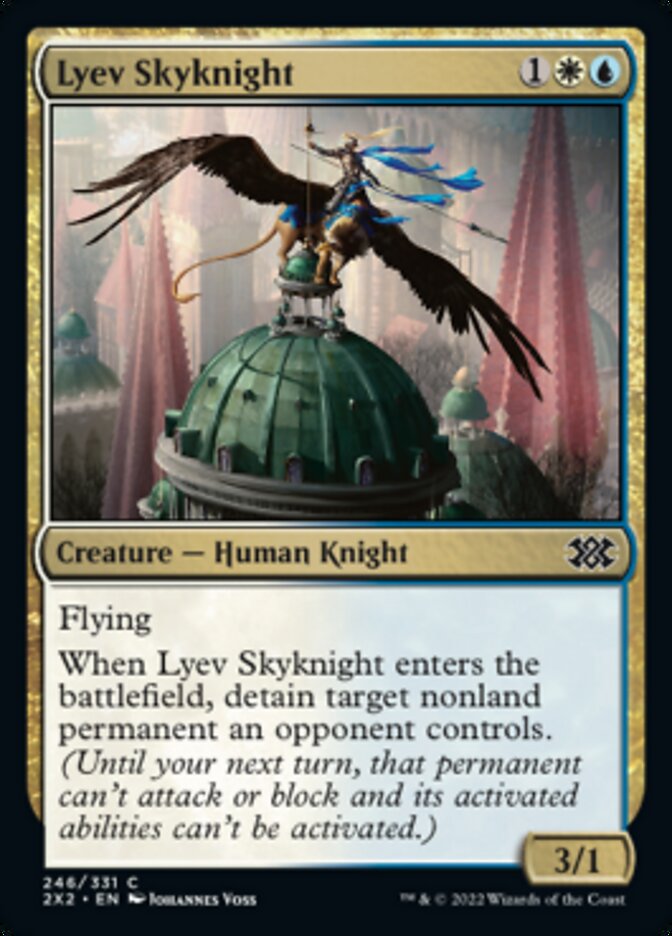 Lyev Skyknight [Double Masters 2022] | Card Citadel