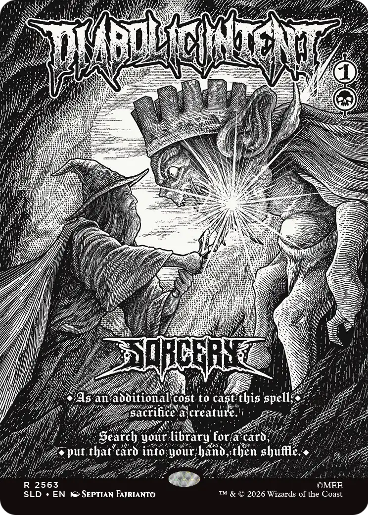 Diabolic Intent [Secret Lair Drop Series] | Card Citadel